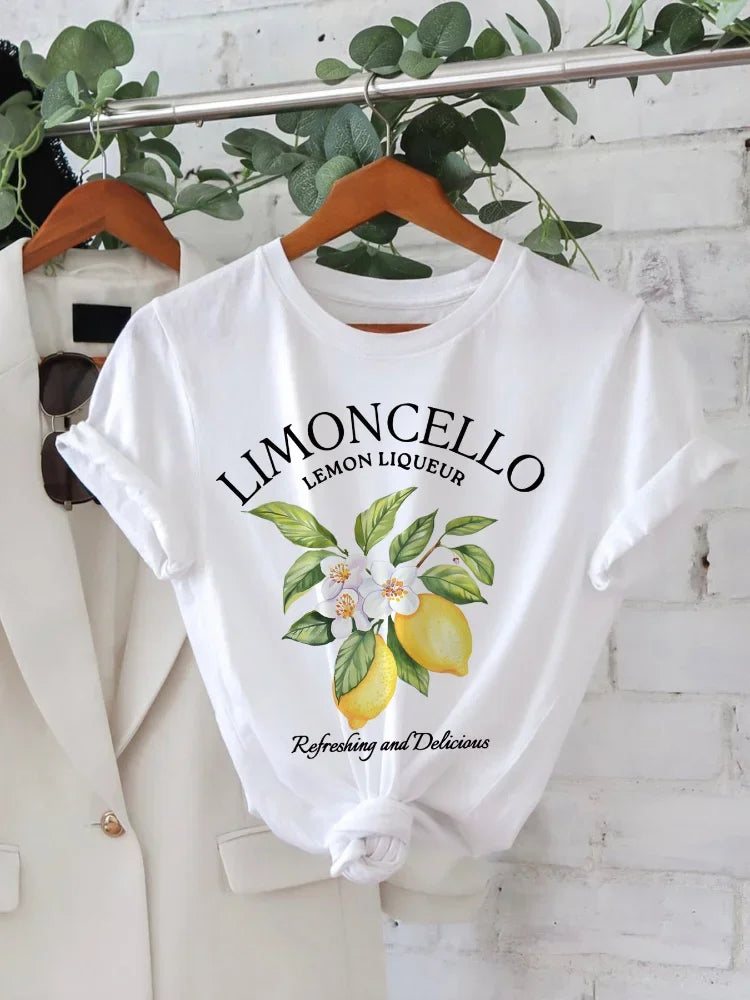 Limoncello Vintage Print Tee