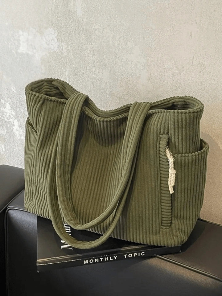 Corduroy Tote Bag