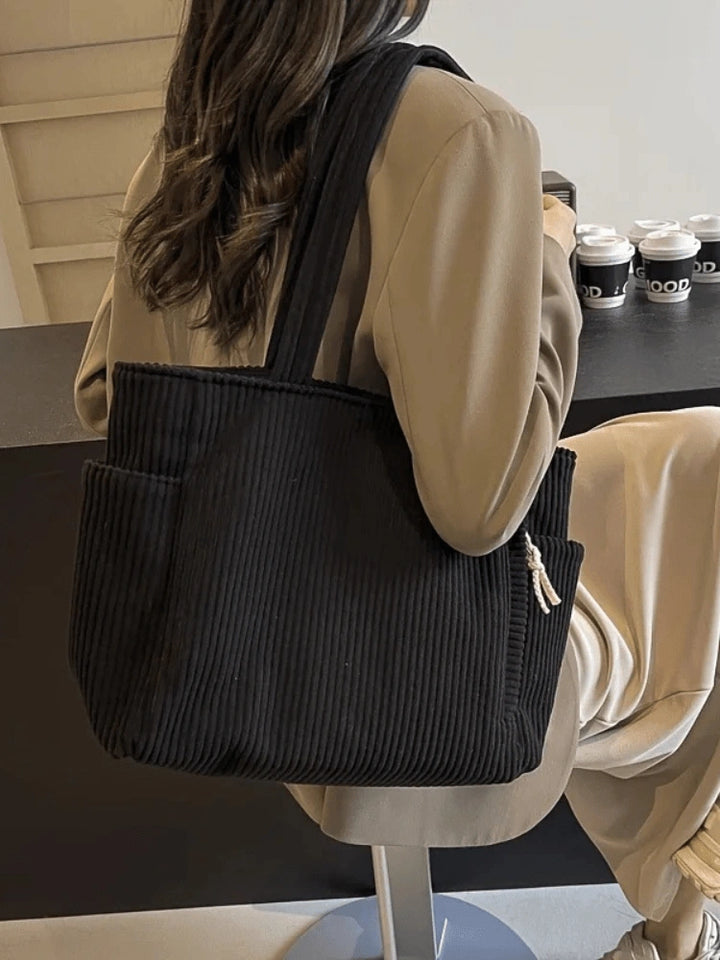 Corduroy Tote Bag
