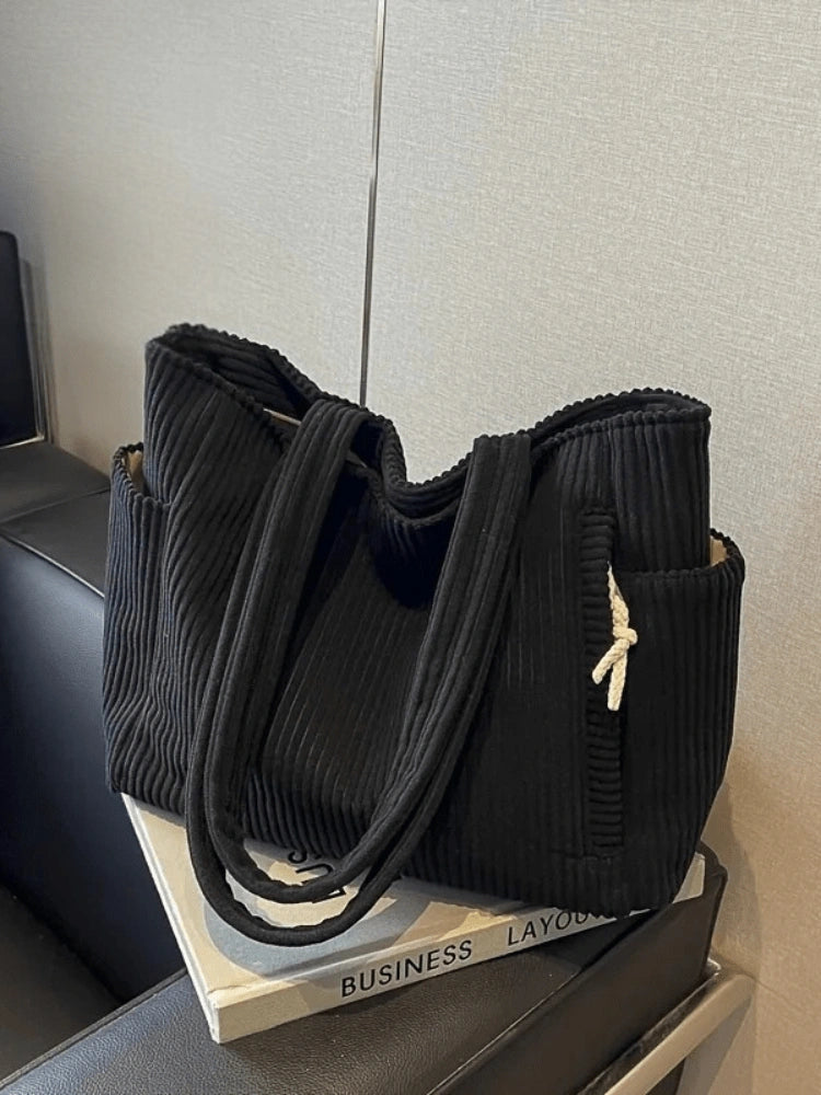 Corduroy Tote Bag