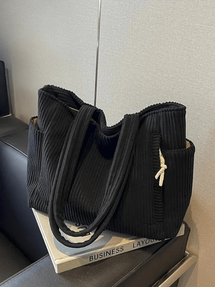 Corduroy Tote Bag