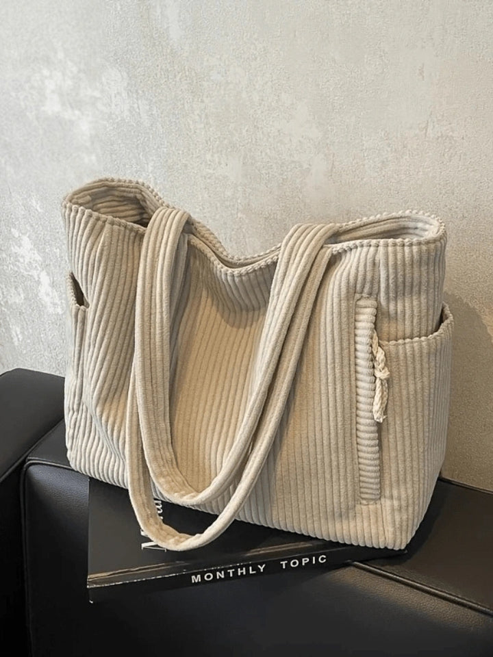 Corduroy Tote Bag