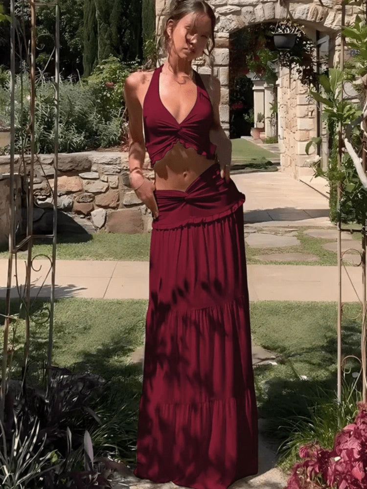 Calista Boho Two-Piece Set