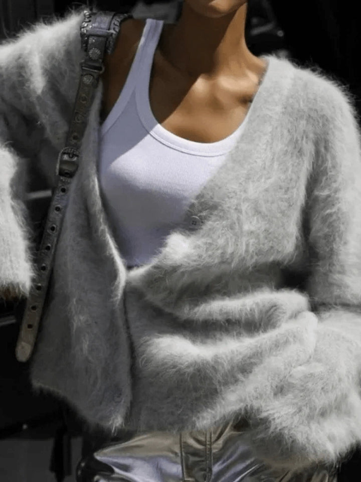 Sofi Fluffy Cardigan