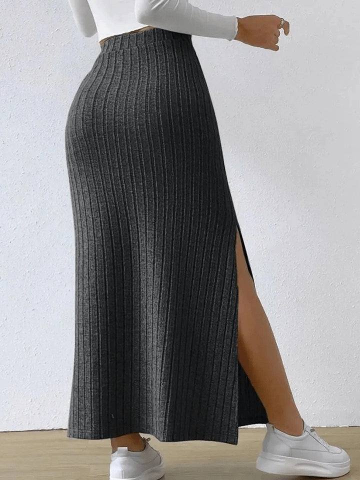 Divina Slim Fit Knit Skirt