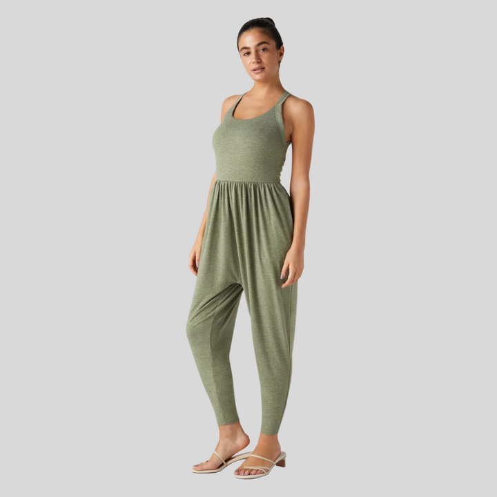 DAYEA™ – Comfortable Backless U-Neck Lounge Jumpsuit