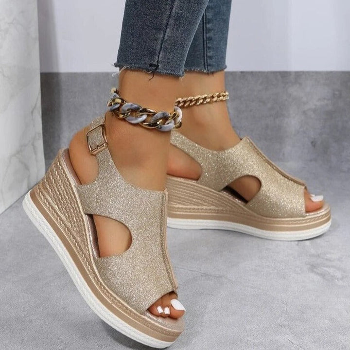 Marivelle - Easygoing Wedge Sandals