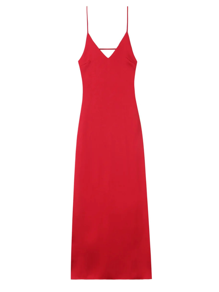 Satin Slip Dress