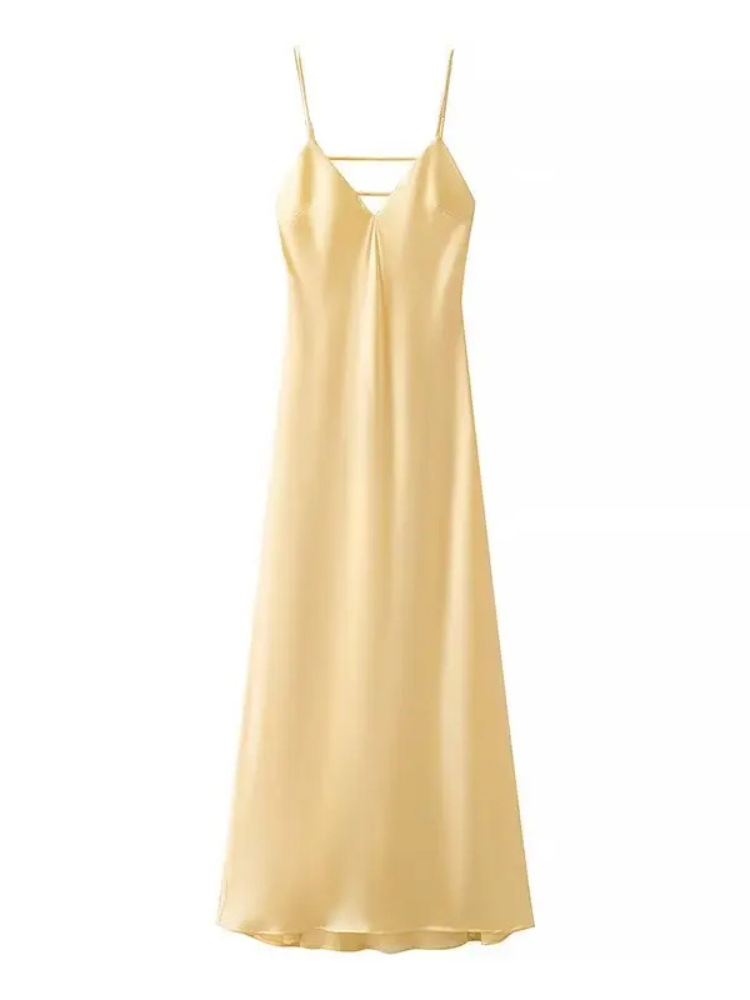 Satin Slip Dress