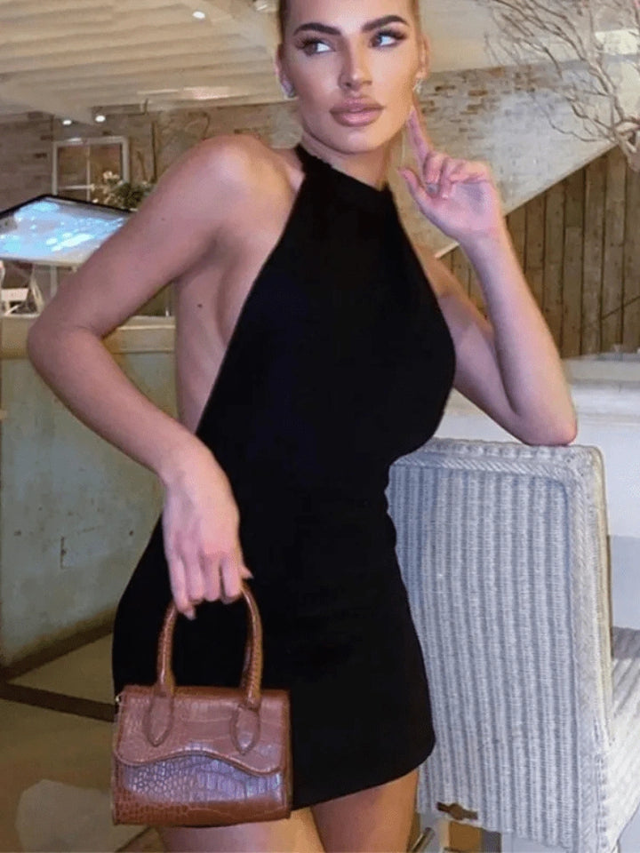 Melody Side Cut-Out Bodycon Mini Dress