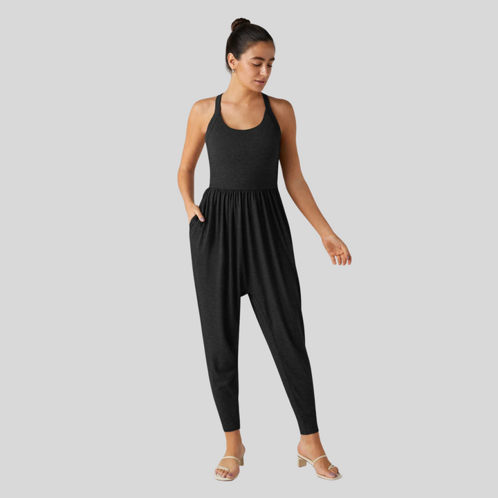 DAYEA™ – Comfortable Backless U-Neck Lounge Jumpsuit