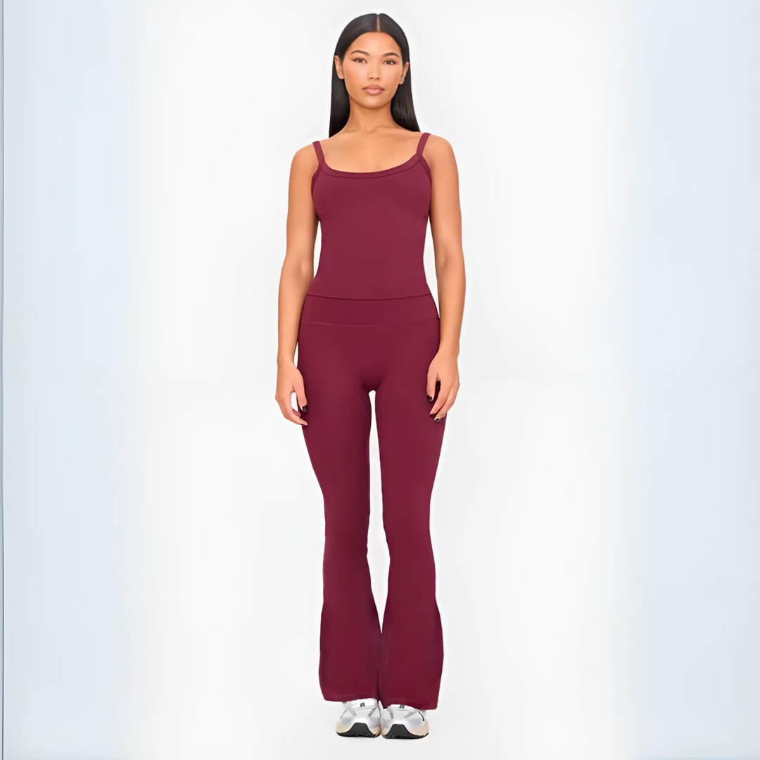ARIANA™ - Casual Cami Top & Flared Pants Set