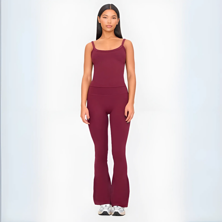 ARIANA™ - Casual Cami Top & Flared Pants Set