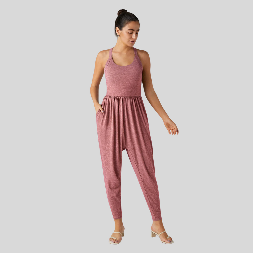 DAYEA™ – Comfortable Backless U-Neck Lounge Jumpsuit