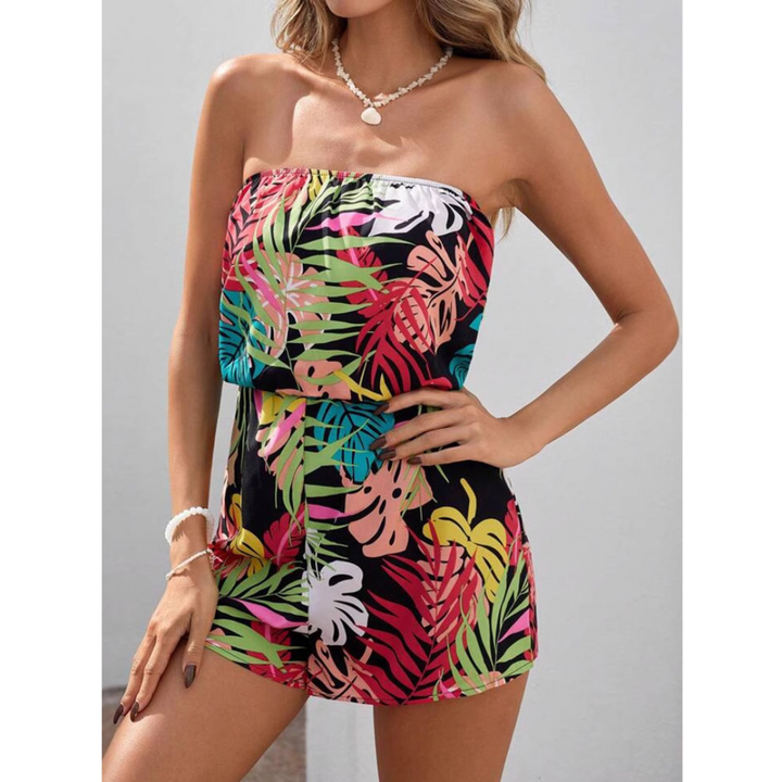 INDIRA™ – Casual Summer Sleeveless Tube-Top Romper