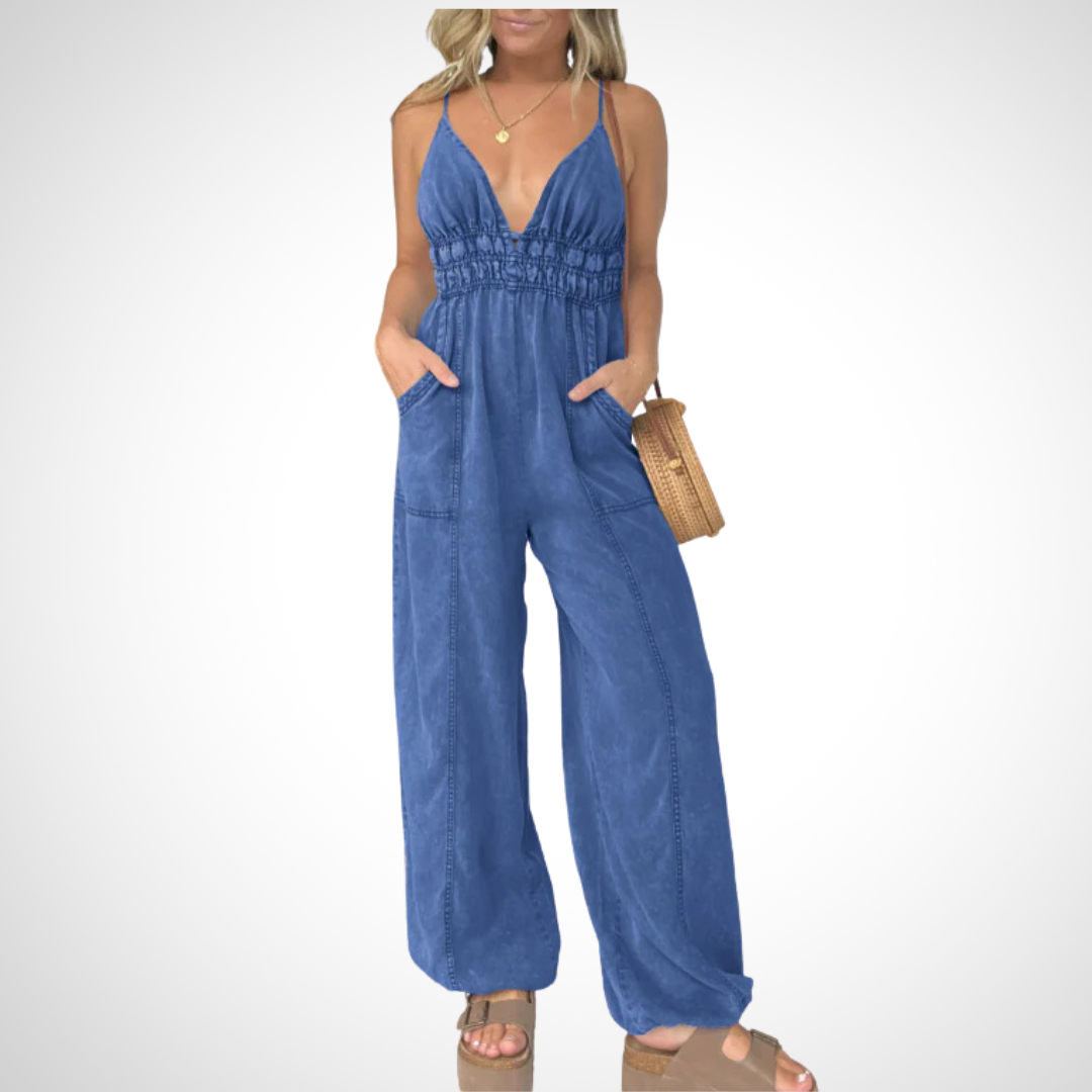KYLINE™ - Classic Solid Jumpsuit