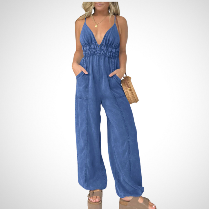 KYLINE™ - Classic Solid Jumpsuit