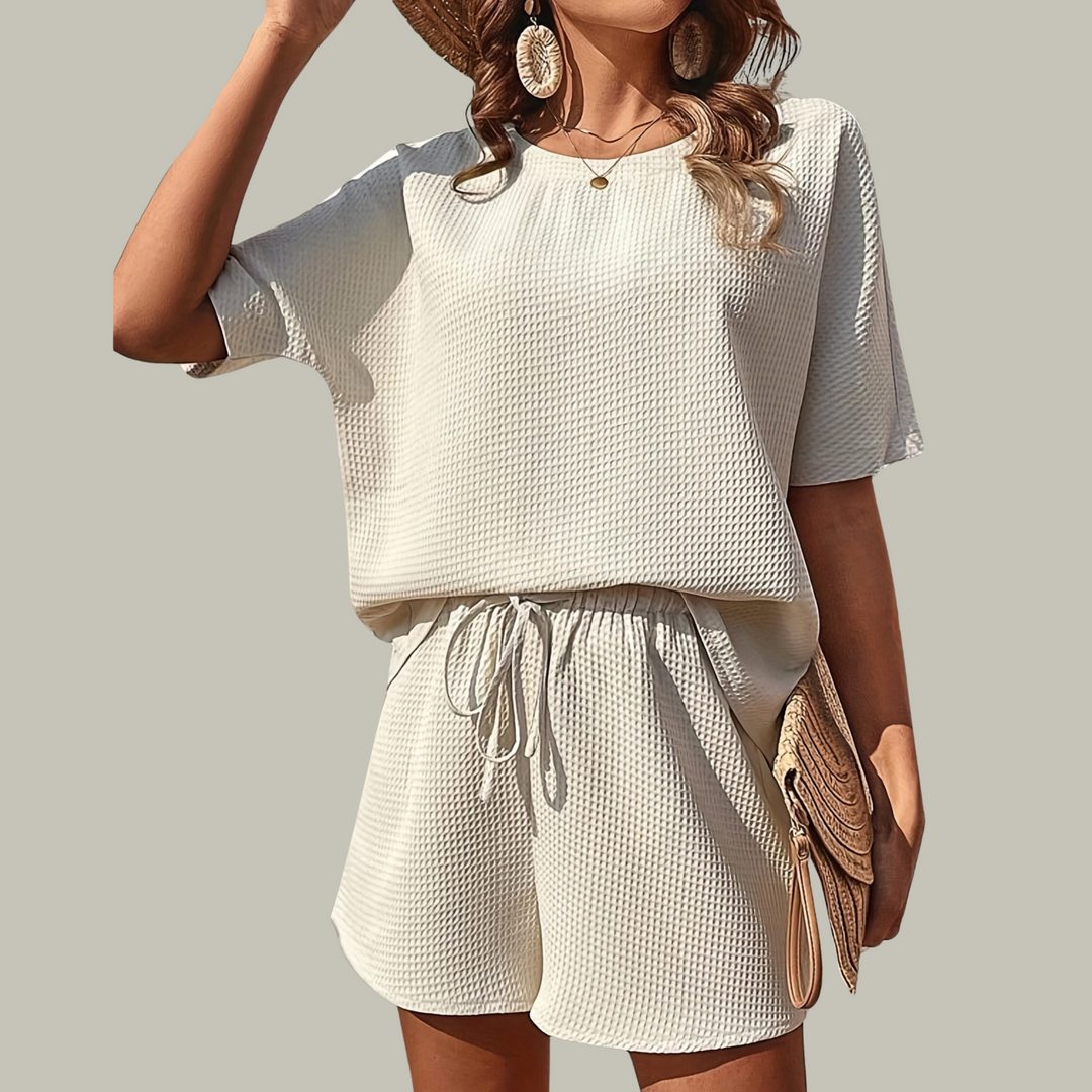 NIEVES™ – Cozy Plus Size Summer Lounge Set