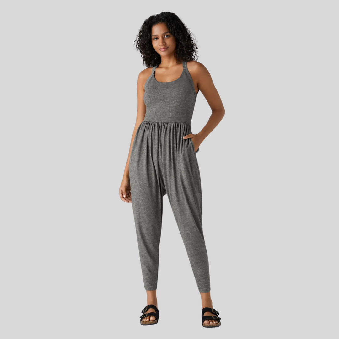 DAYEA™ – Comfortable Backless U-Neck Lounge Jumpsuit