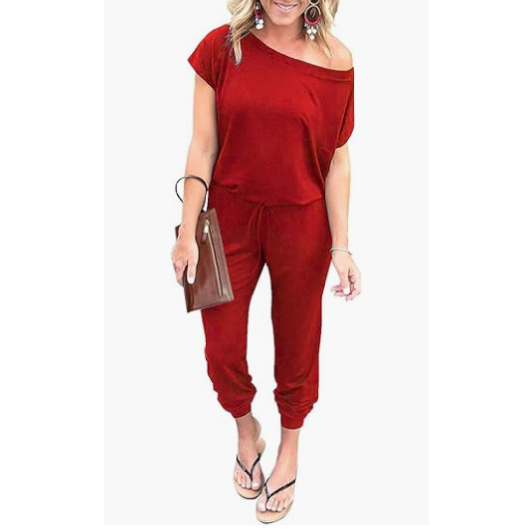 ALBERTA™ – Easygoing Summer One-Piece Lounge Jumpsuit