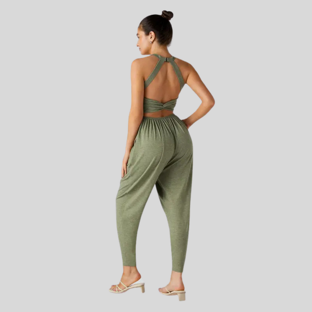 DAYEA™ – Comfortable Backless U-Neck Lounge Jumpsuit