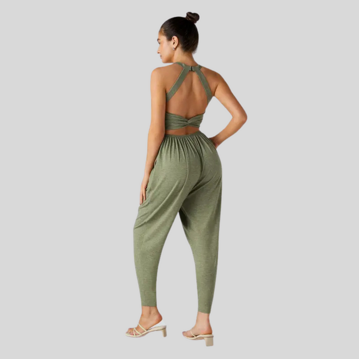 DAYEA™ – Comfortable Backless U-Neck Lounge Jumpsuit