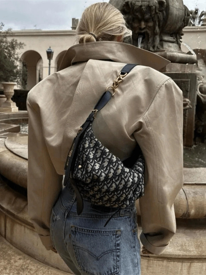 Zaldana Oversized Belted Trench Jacket