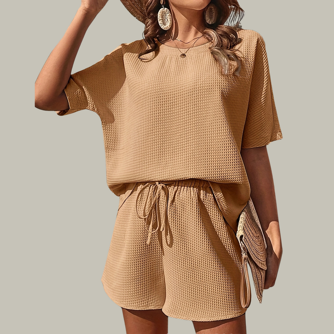 NIEVES™ – Cozy Plus Size Summer Lounge Set