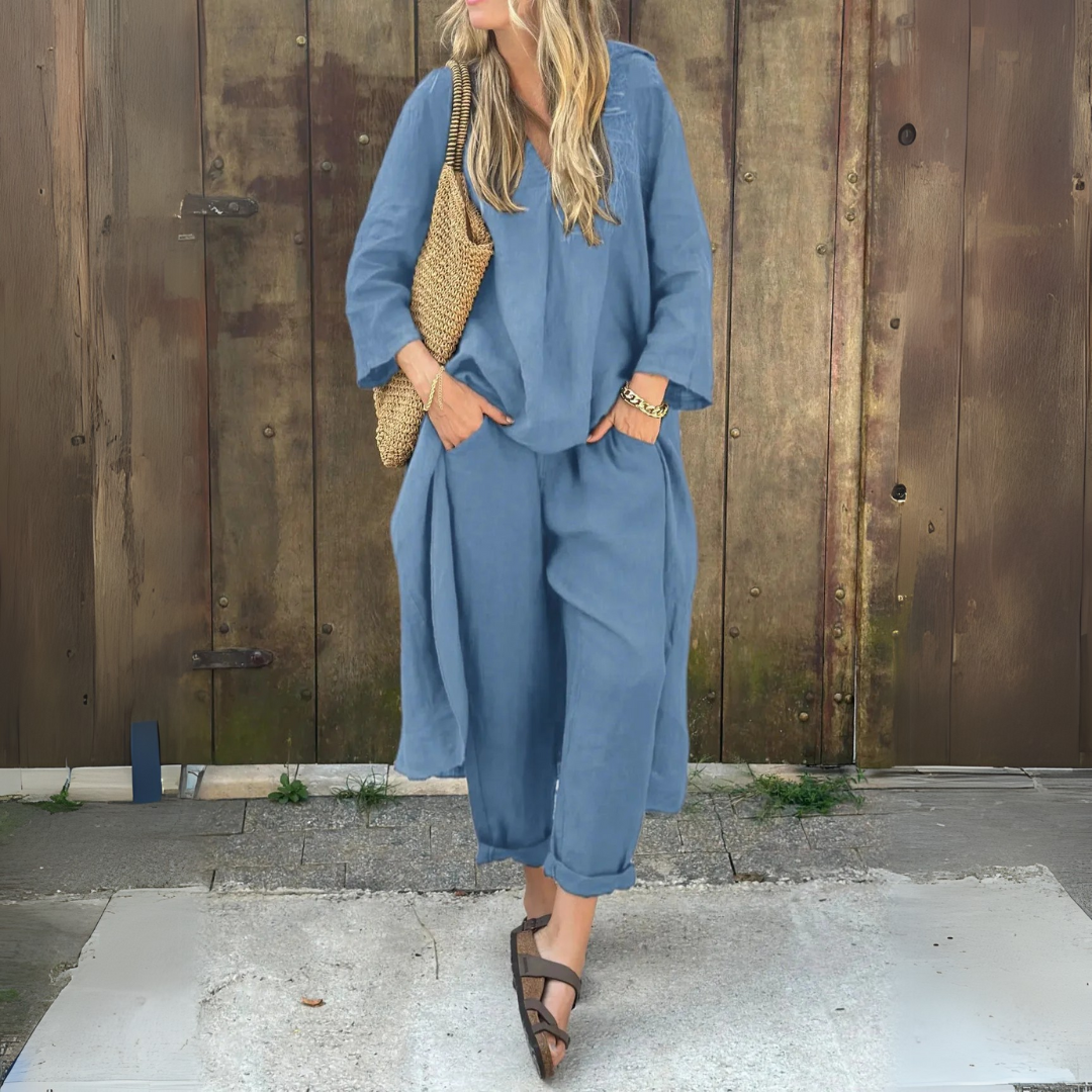 MAURA™ – Stylishly Simple Two-Piece Ensemble
