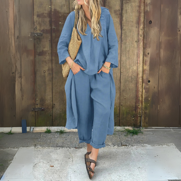 MAURA™ – Stylishly Simple Two-Piece Ensemble