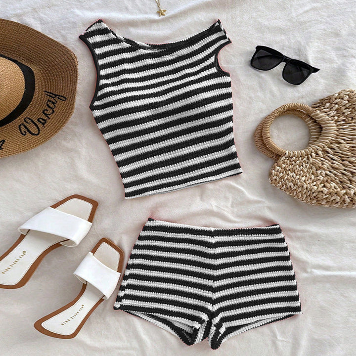 NOYMIE™ – Comfortable Sleeveless Round Neck Lounge Set