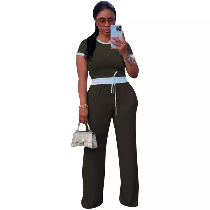 JELENA™ – Coordinated Relaxed Summer Tee and Pant Set