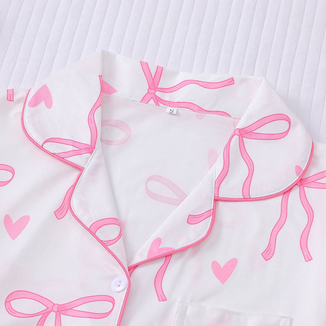 SHAKILA™ - Cozy Crop Top & Short Pajama Set