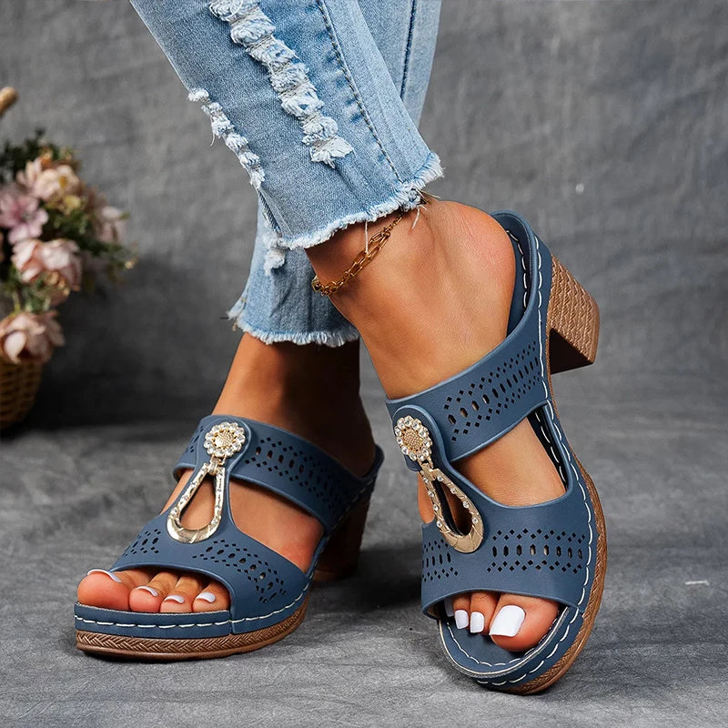 Elora - Glowing Elegance Sandals
