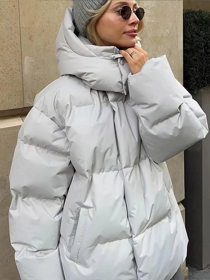 Amie Oversized Hooded Puffer Jacket