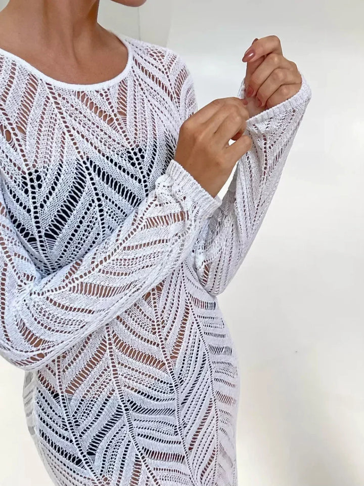Ava Veil Long Dress