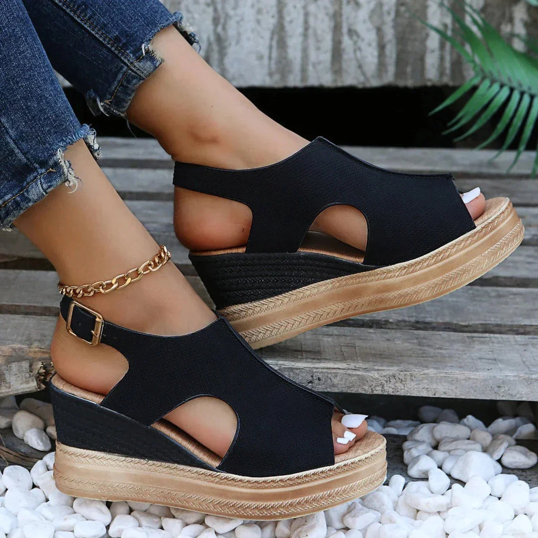 Marivelle - Easygoing Wedge Sandals