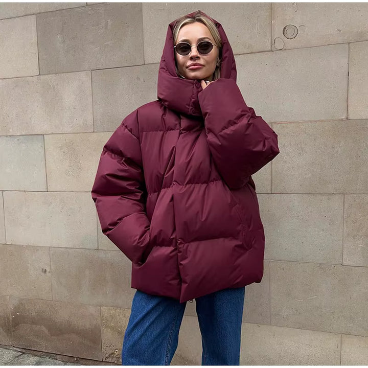 Amie Oversized Hooded Puffer Jacket