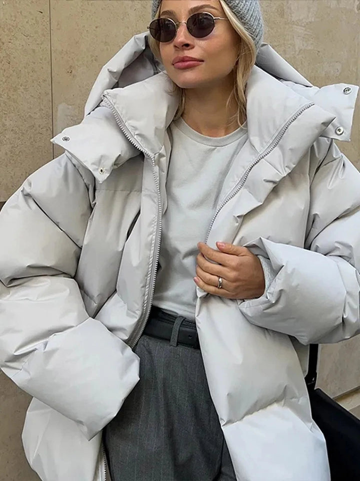 Amie Oversized Hooded Puffer Jacket