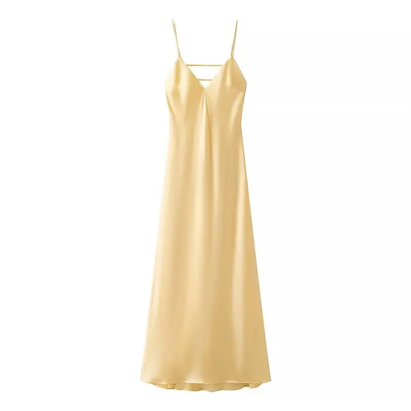 Satin Slip Dress