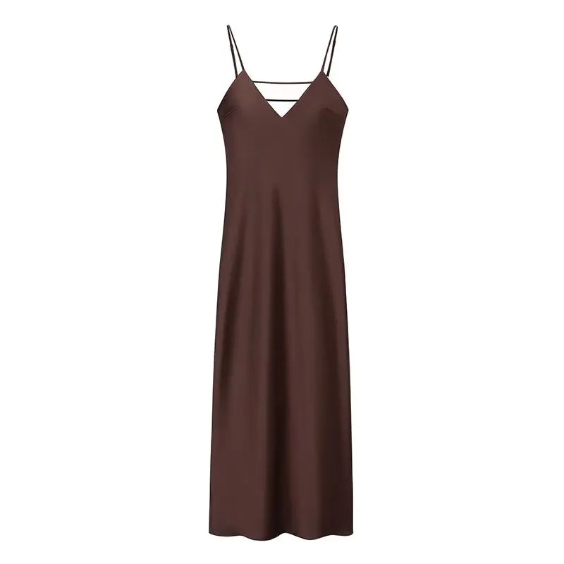 Satin Slip Dress