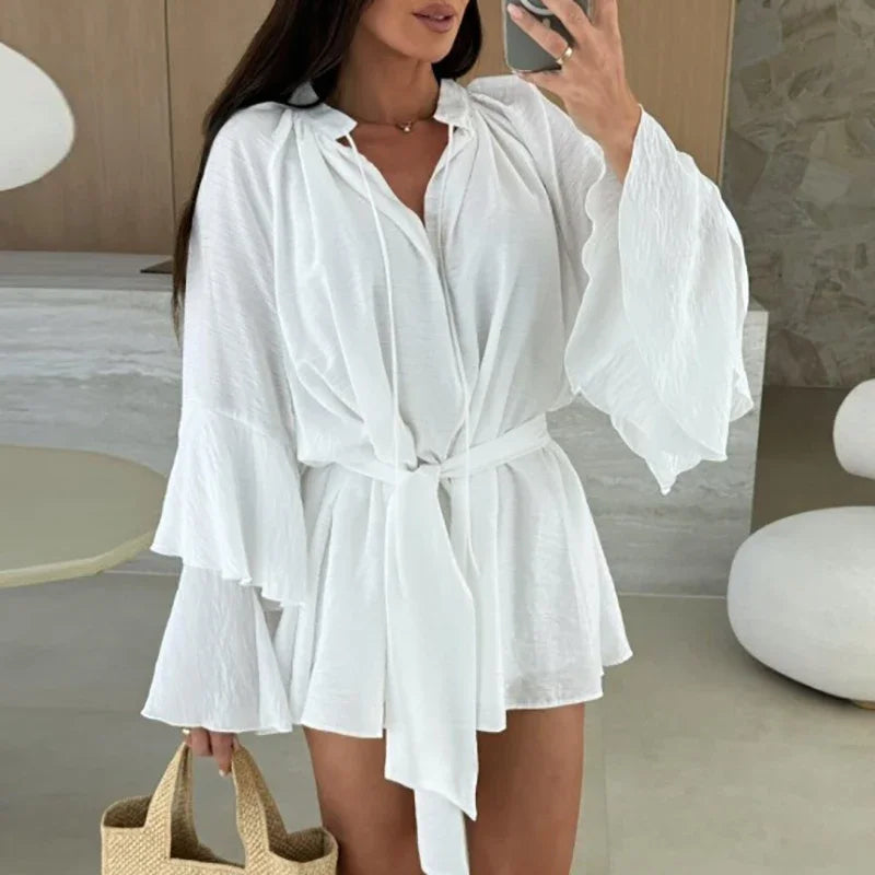 Nia Flowy Long Sleeve Tunic