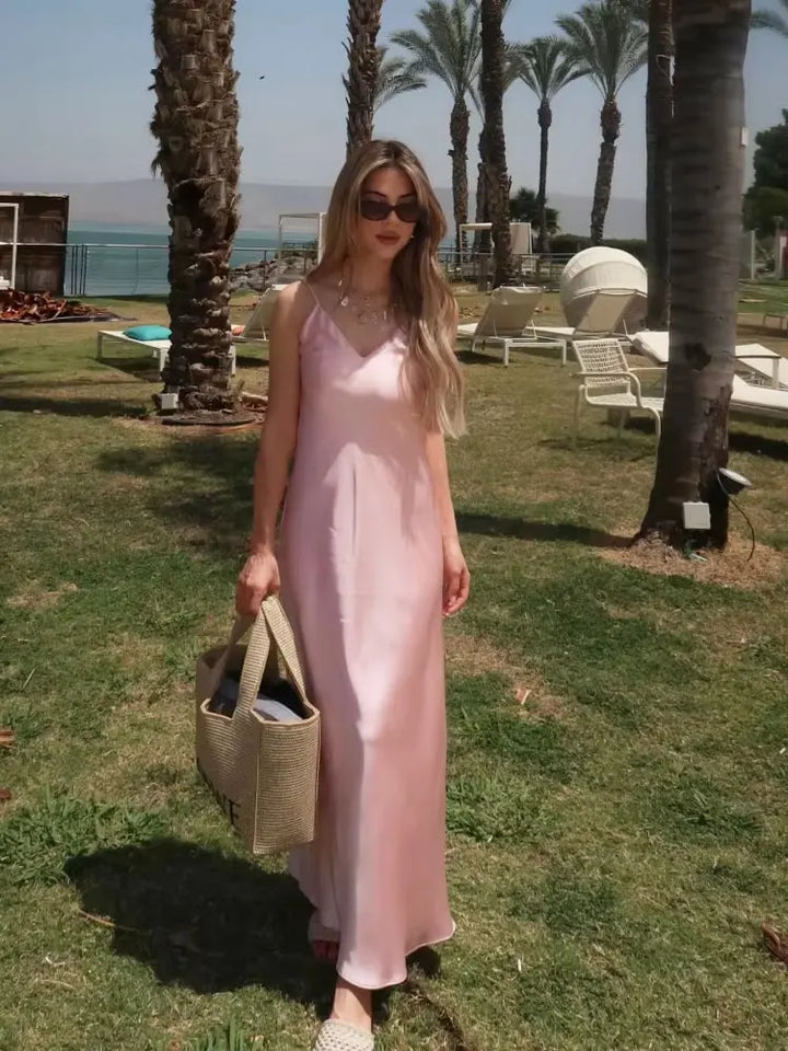 Satin Slip Dress