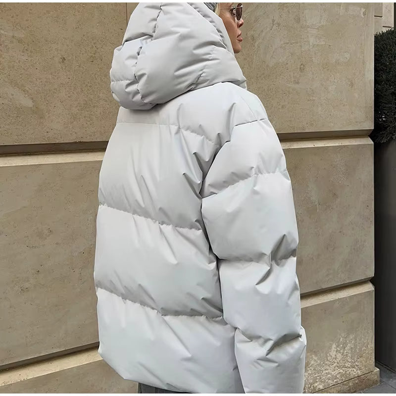 Amie Oversized Hooded Puffer Jacket