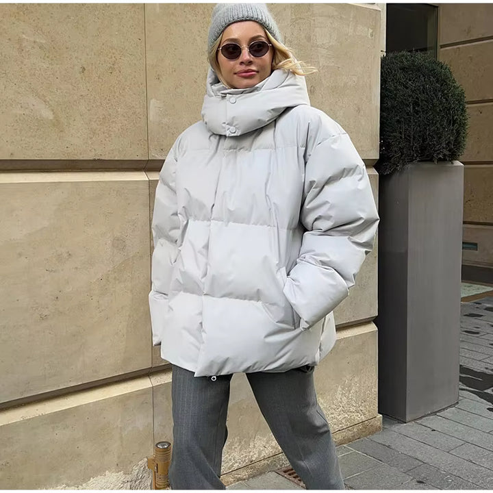 Amie Oversized Hooded Puffer Jacket