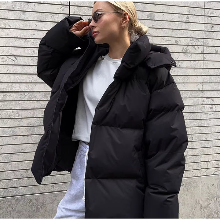 Amie Oversized Hooded Puffer Jacket