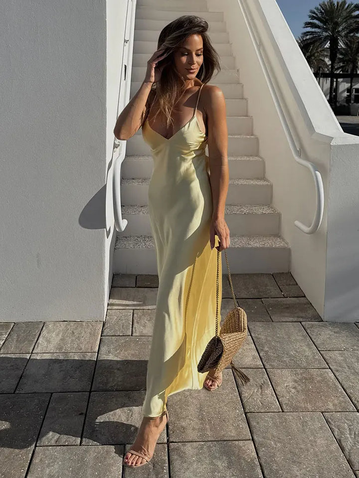 Satin Slip Dress
