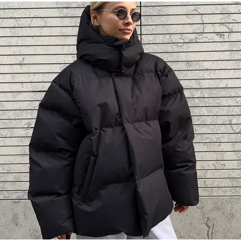 Amie Oversized Hooded Puffer Jacket