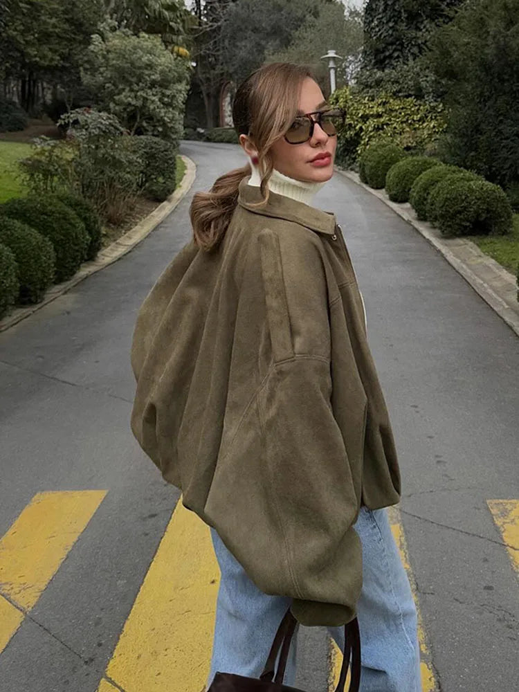 Sady Classic Suede Jacket