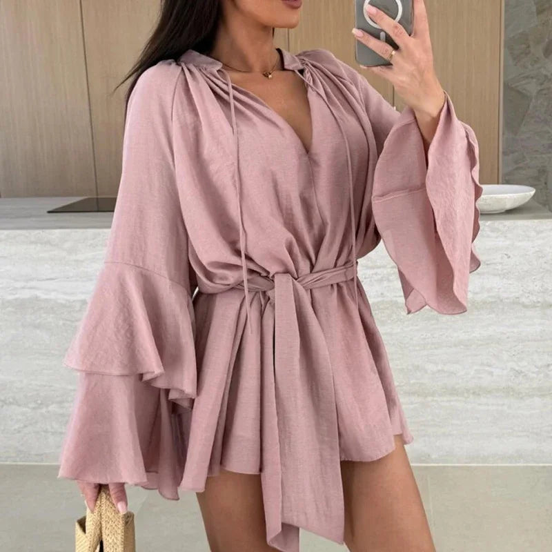 Nia Flowy Long Sleeve Tunic